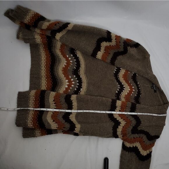 TWINS made in Italy wool blend open front‎ cardigan wool sweater M - Picture 8 of 8